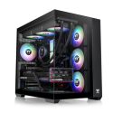 GABINETE THERMALTAKE VIEW 380 MID-TOWER TG X2 FAN ARGB X4 BLACK