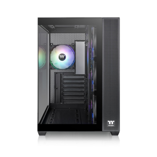 GABINETE THERMALTAKE VIEW 380 MID-TOWER TG X2 FAN ARGB X4 BLACK