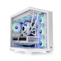 GABINETE THERMALTAKE VIEW 380 MID-TOWER TG X2 FAN ARGB X4 SNOW WHITE