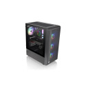 Gabinete TT S200 Mid-Tower TG Fan x3 ARGB Black