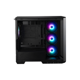 Gabinete MSI MAG PANO M100R PZ Micro ATX TG x2 ARGB Fan x4 Black