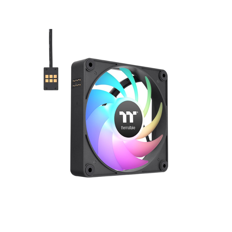 FAN Cooler THERMALTAKE CT120 EX ARGB (3 Fan Pack) Black