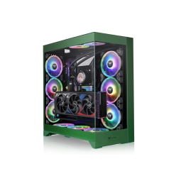 Gabinete THERMALTAKE CTE E660 MX Mid-Tower TG x2 Racing Green