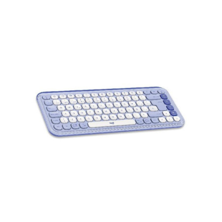 COMBO WIERELESS TECLADO Y MOUSE LOGITECH POP ICON LILA 920-013054