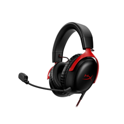Auricular gamer HyperX Cloud III Black / red