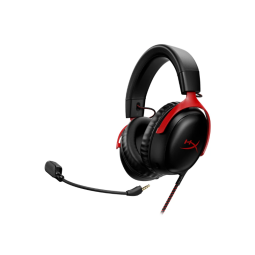 Auricular gamer HyperX Cloud III Black / red