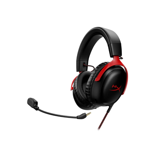 Auricular gamer HyperX Cloud III Black / red