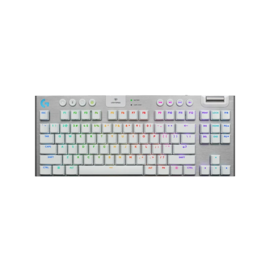 Teclado Logitech G915 X TKL White Mech RGB Wifi 920-012732