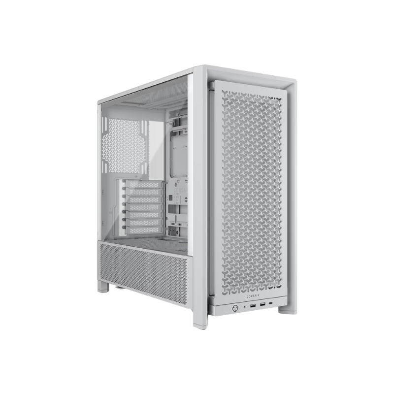 Gabinete Corsair FRAME 4000D Mid-Tower TG Full Modular White