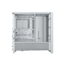 Gabinete Corsair FRAME 4000D Mid-Tower TG Full Modular White