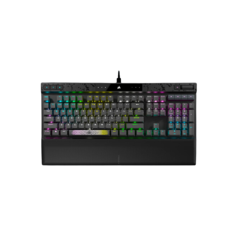 TECLADO CORSAIR K70 MAX RGB MECANICO SWITCH MGX AJUSTABLE C/APOYA MUÑECA