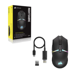 Mouse Corsair Nightsabre Wireless RGB 11 botones