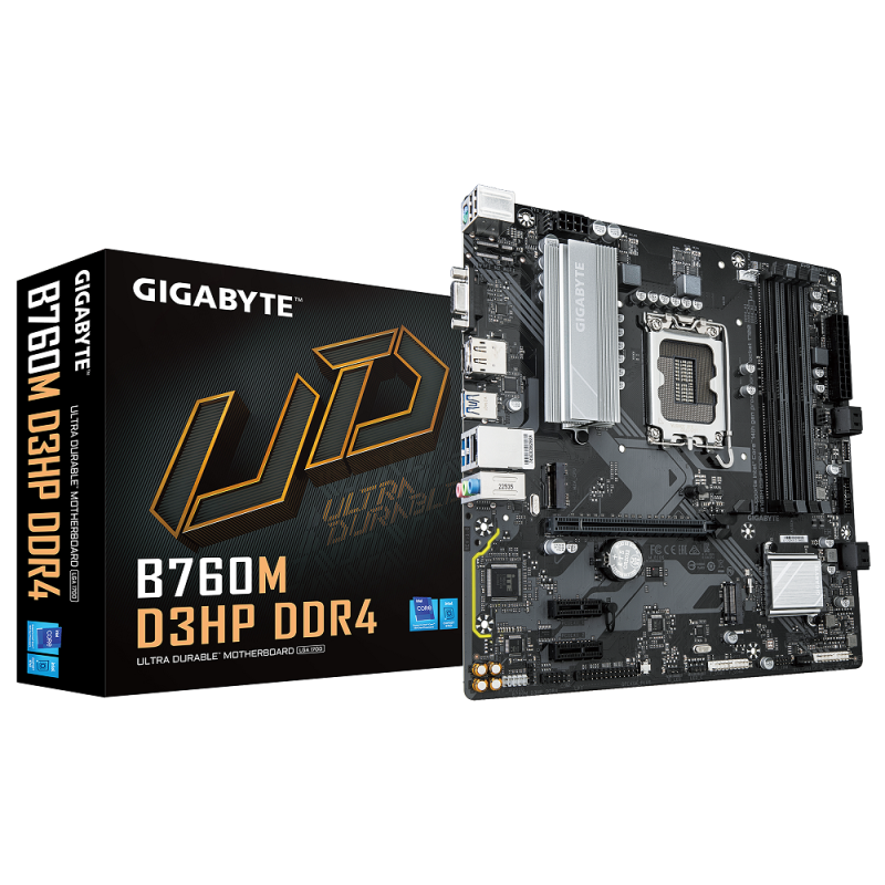 MotherBOARD Gigabyte B760M D3HP DDR5 1700 (12va/13va/14va Gen)