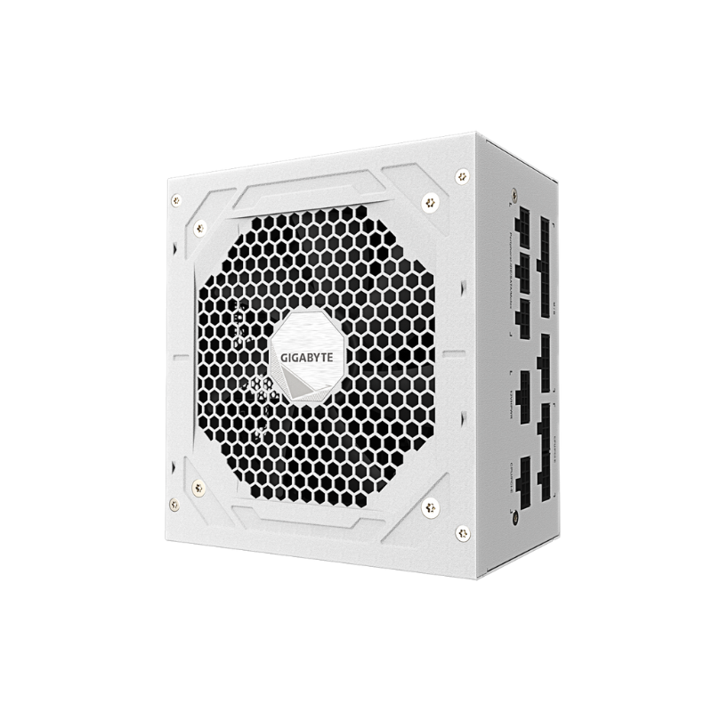 FUENTE GIGABYTE 850W 80 PLUS GOLD ULTRADURABLE FULL MODULAR PCIE 5.0 WHITE