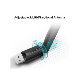 Placa de Red Wireless Usb Tp Link Archer T2u Ac600 Dual Band  High Gain