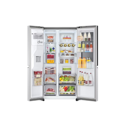 HELADERA LG GS66SXSC DOBLE PUERTA 570 LTS INSTAVIEW SMART INVERTER