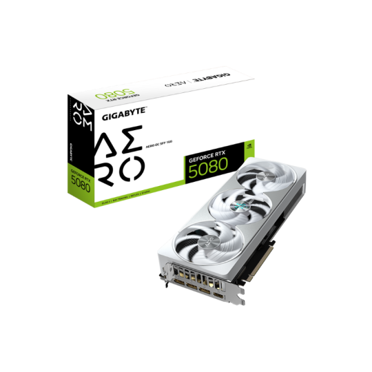 PLACA DE VIDEO VGA Gigabyte GeForce RTX 5080 AERO OC SFF 16G