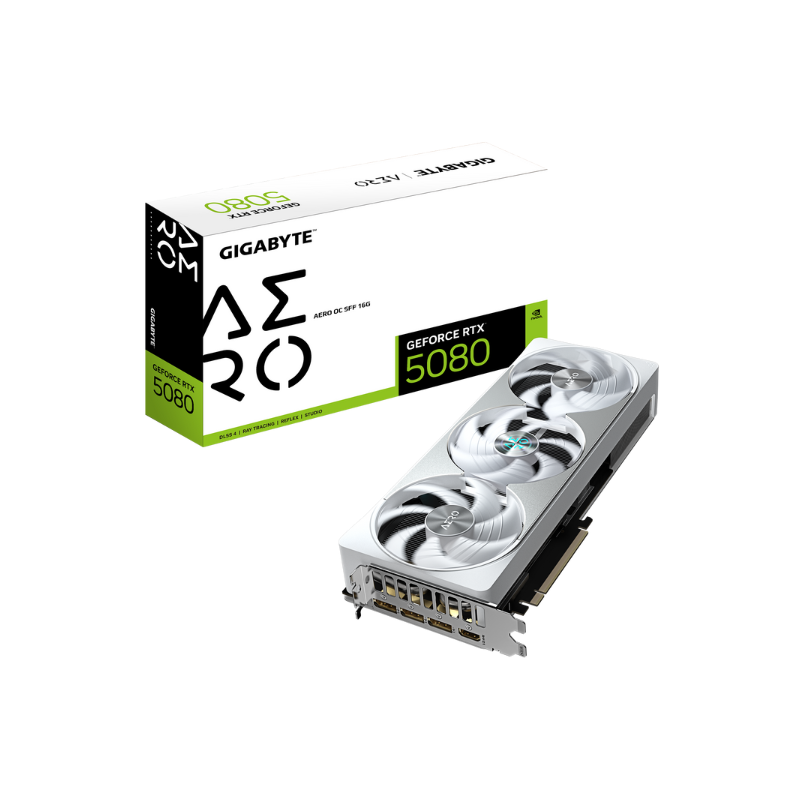 PLACA DE VIDEO VGA Gigabyte GeForce RTX 5080 AERO OC SFF 16G