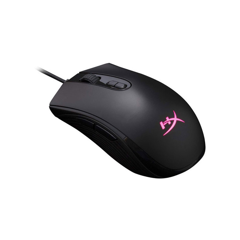 MOUSE HYPERX PULSEFIRE CORE BLACK RGB GAMING 6200DPI