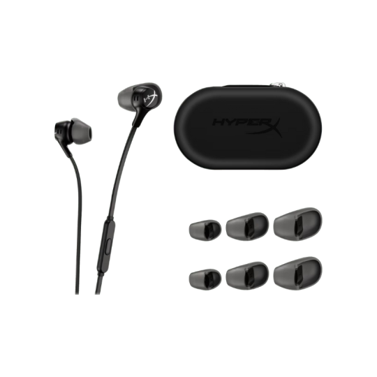 AURICULARES HYPERX CLOUD EARBUDS II BLACK