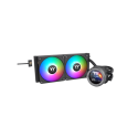 Water Cooling Thermaltake TH280 V2 Ultra Ex ARGB Sync AIO 280mm Black Water Block 2.1inch LCD