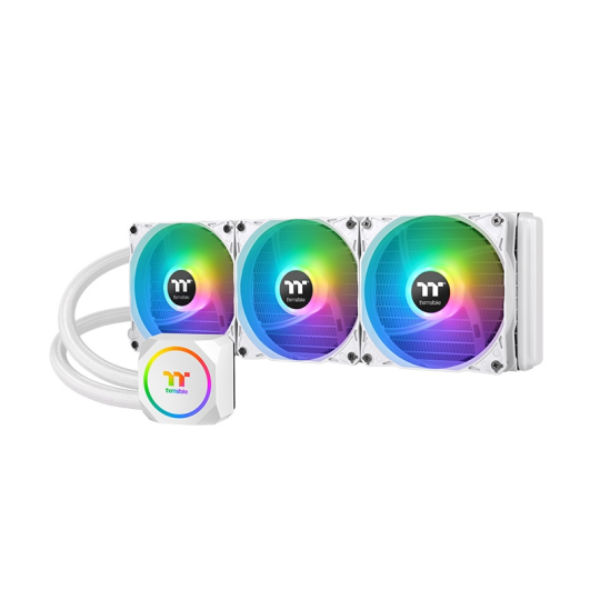 WATER COOLING THERMALTAKE TH360 V2 ULTRA EX ARGB SYNC AIO 360MM BLACK WATER BLOCK 2.1INCH LCD