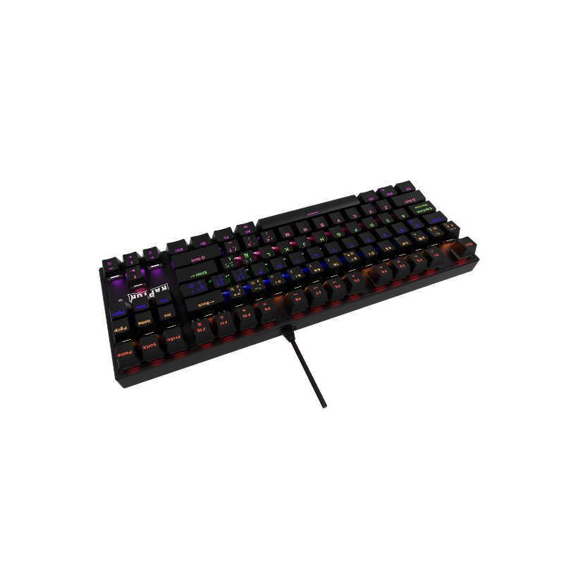 TECLADO RAPTOR FIRECLAW M87 MECANICO RETROILUMINADO SWITCH RED OUTEMU