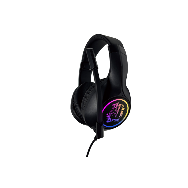AURICULAR RAPTOR SHADOW CORE RGB 7.1 CANCELACION SONIDO USB/3.5MM