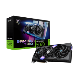 PLACA DE VIDEO NVIDIA GEFORCE RTX 5070 12GB MSI GAMING TRIO OC