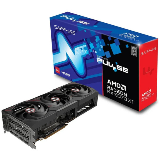 PLACA DE VIDEO VGA Sapphire Radeon RX 9070 XT PULSE 16GB GDDR6