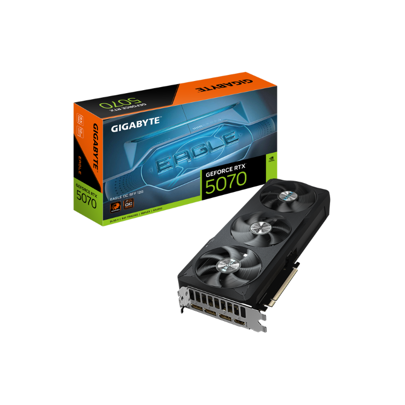 PLACA DE VIDEO VGA GIGABYTE GEFORCE RTX 5070 EAGLE OC 12G
