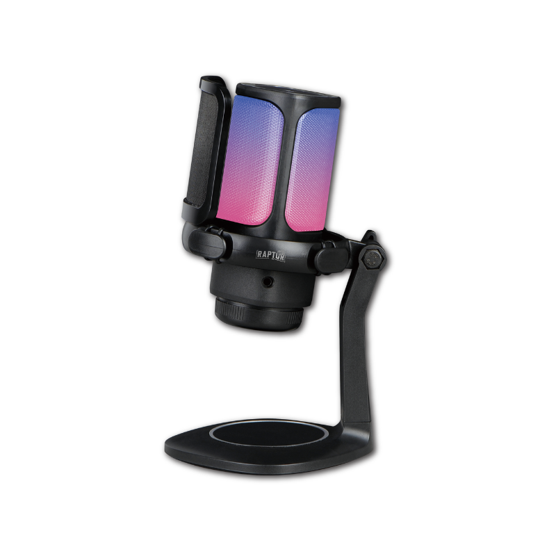 Microfono Raptor Vox RGB USB p/Streaming