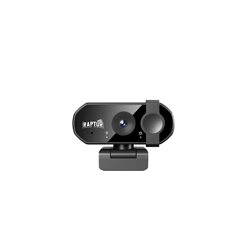 Web Cam Raptor Vision 4K c/microfono c/tapa
