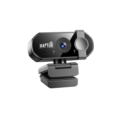 Web Cam Raptor Vision 4K c/microfono c/tapa
