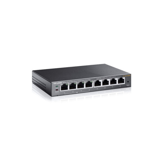 SWITCH GIGABIT 8P SMART 4P POE TP-LINK TL-SG108PE