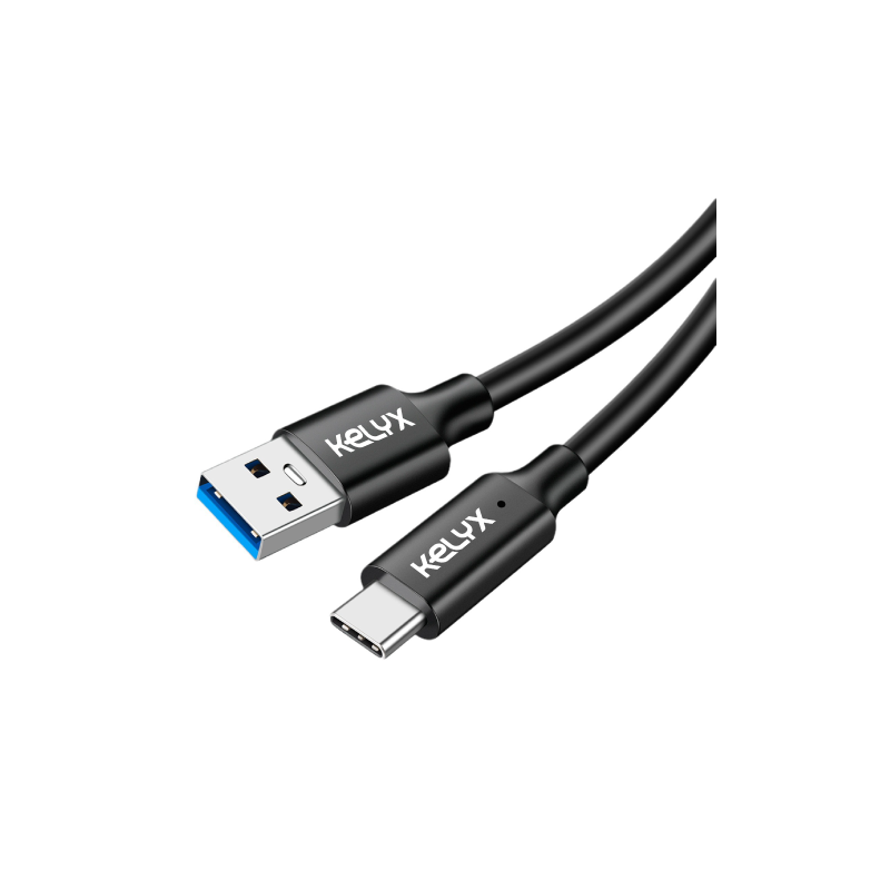 Cable Kelyx USB 3.2 a Type C 3A 60W 1mt