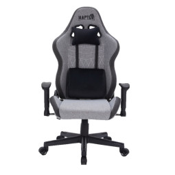 Silla Gamer Raptor Throne R1 Tela Gris
