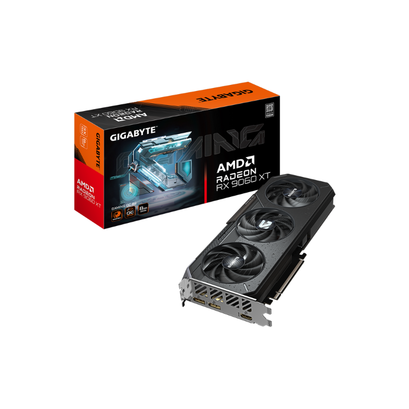 PLACA DE VIDEO VGA Gigabyte Radeon RX 9060 XT GAMING OC 8G