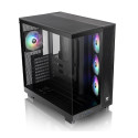 GABINETE THERMALTAKE VIEW 380 XL TG ARGB BLACK 4*FAN