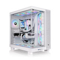 GABINETE THERMALTAKE VIEW 380 XL TG ARGB WHITE 4*FAN