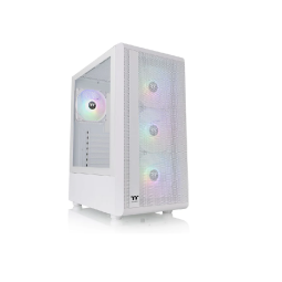 Gabinete Thermaltake S200 Mid-Tower TG Fan ARGB x4 Snow