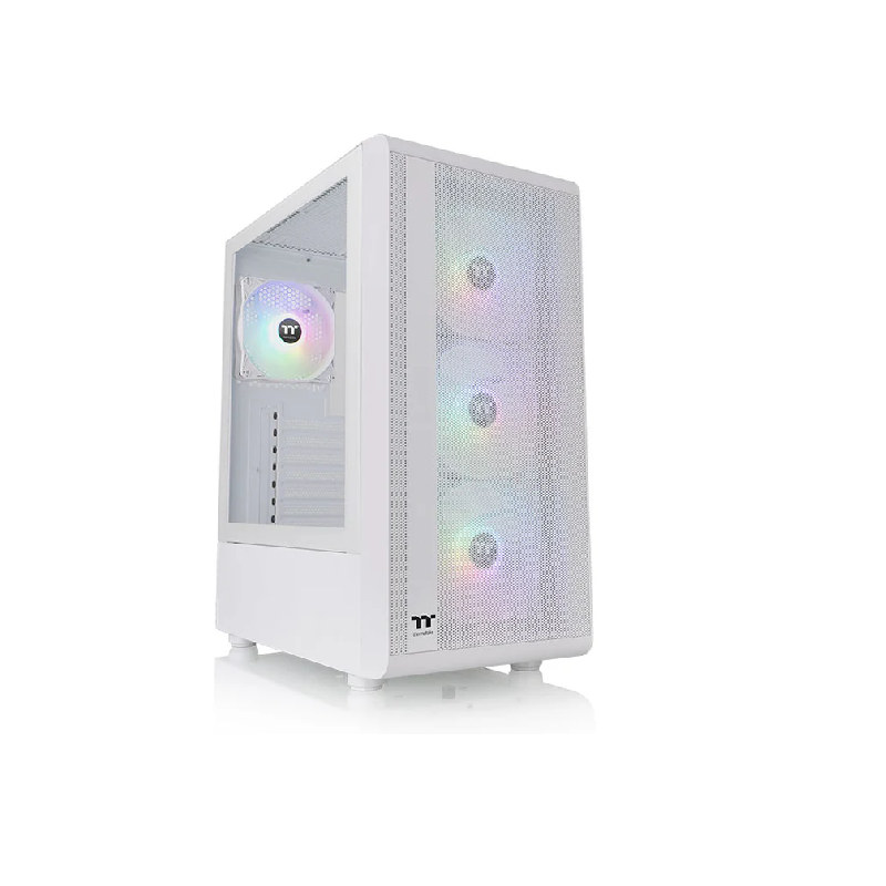 Gabinete Thermaltake S200 Mid-Tower TG Fan ARGB x4 Snow