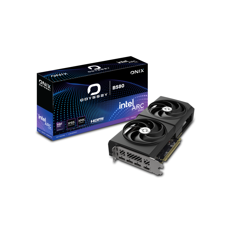 PLACA DE VIDEO VGA Onix Intel B580 ODYSSEY 12G