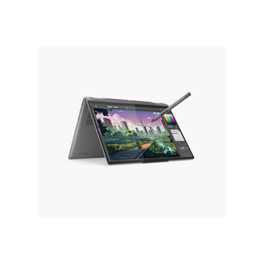 NOTEBOOK LENOVO YOGA 2EN1 14" 14AHP9 R5 8640HS 16GB 6400MHZ 512G NVME W11H IA