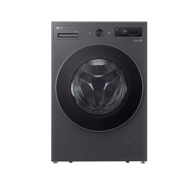 LAVASECARROPAS LG WD15EGNTSPG 15/8Kg INVERTER DIRECT DRIVE GRIS