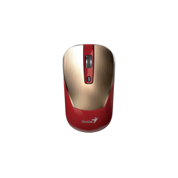 MOUSE GENIUS INALAMBRICO USB-A NX-7125 GOLD + RED