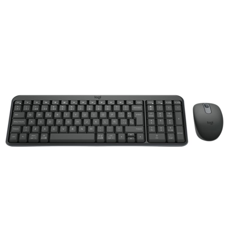 Teclado+Mouse Logitech Bluetooth MK250 Blk 920-013513
