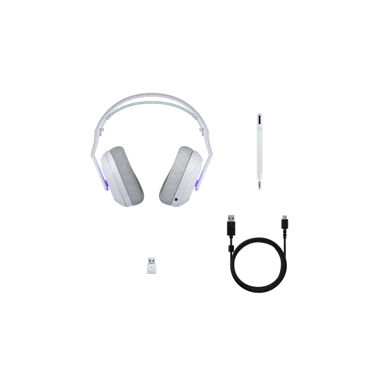 AURICULAR WIR C/MICROFONO LOGITECH G522 WHITE 981-001549