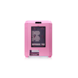 Gabinete TT The Tower 600 Mid-Tower TG x3 Fan x2 Bubble Pink