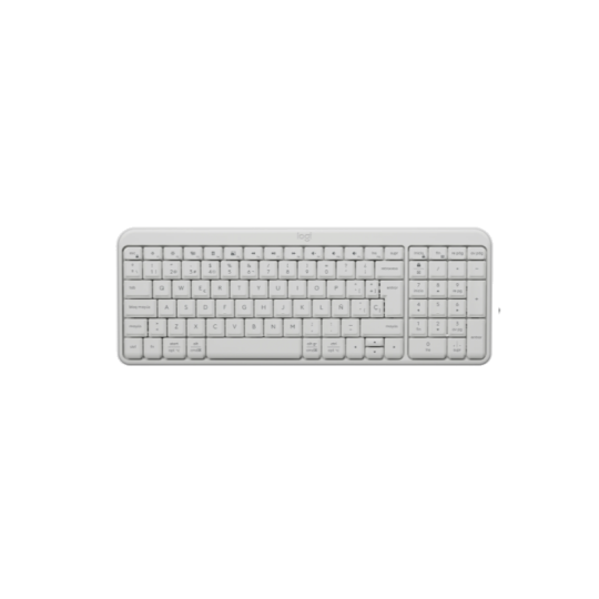 TECLADO LOGITECH BLUETOOTH K250 PEBBLE WHITE 920-013446